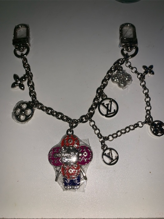 Monogram bag chain Accessories - Vivienne purse/bag Charm Chain keychain